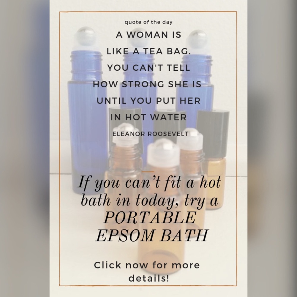 Portable Epsom Salt Bath - 10mL rollerball